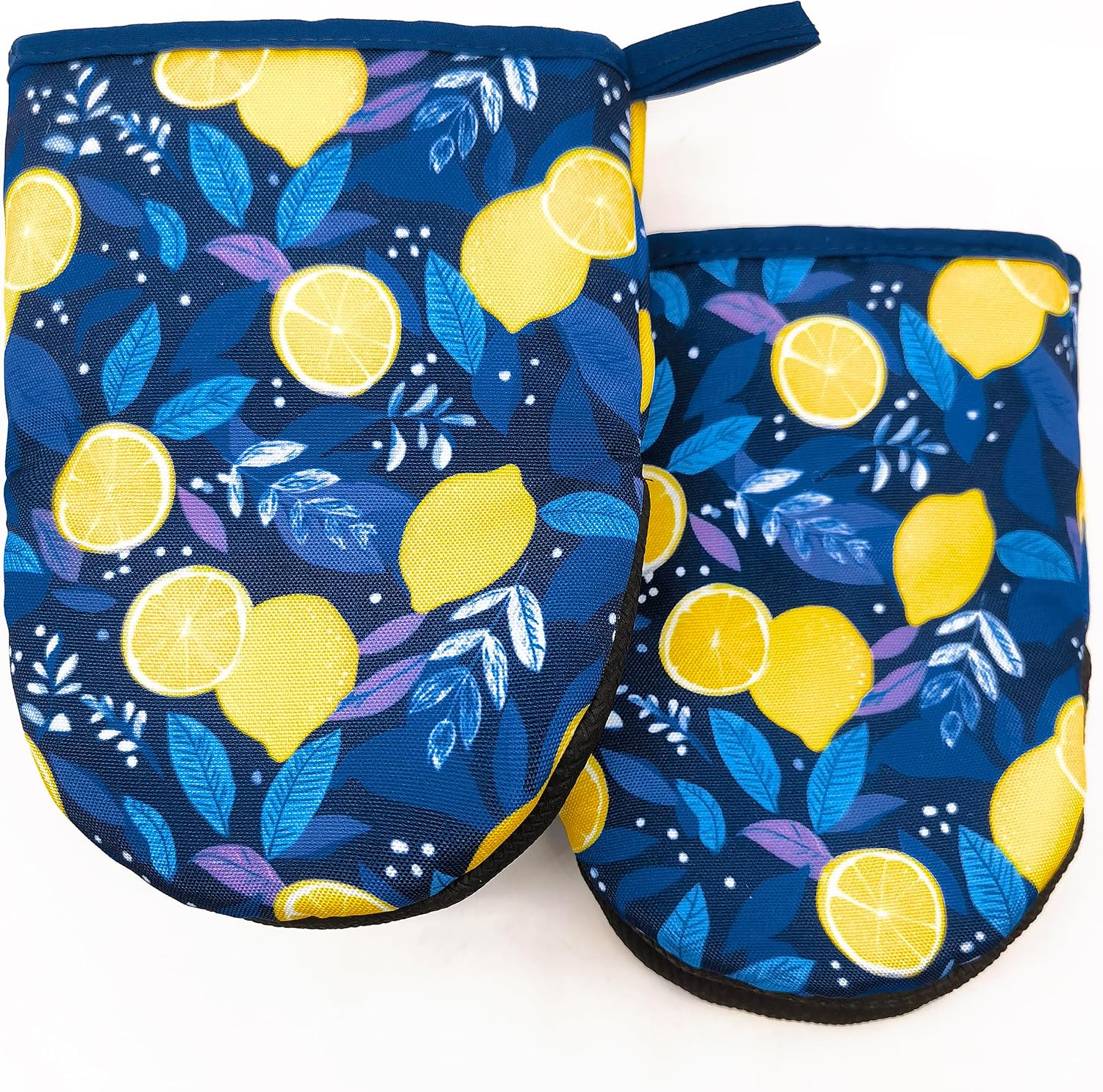 Silicone Oven Gloves, Heat Resistant Non-Slip Mini Mitts for Cooking