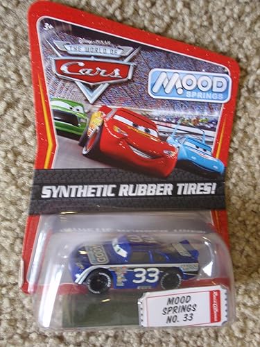 Disney / Pixar CARS Movie Exclusive 1:55 - Coche fundido a presión con neumáticos de goma sintéticos Mood Springs