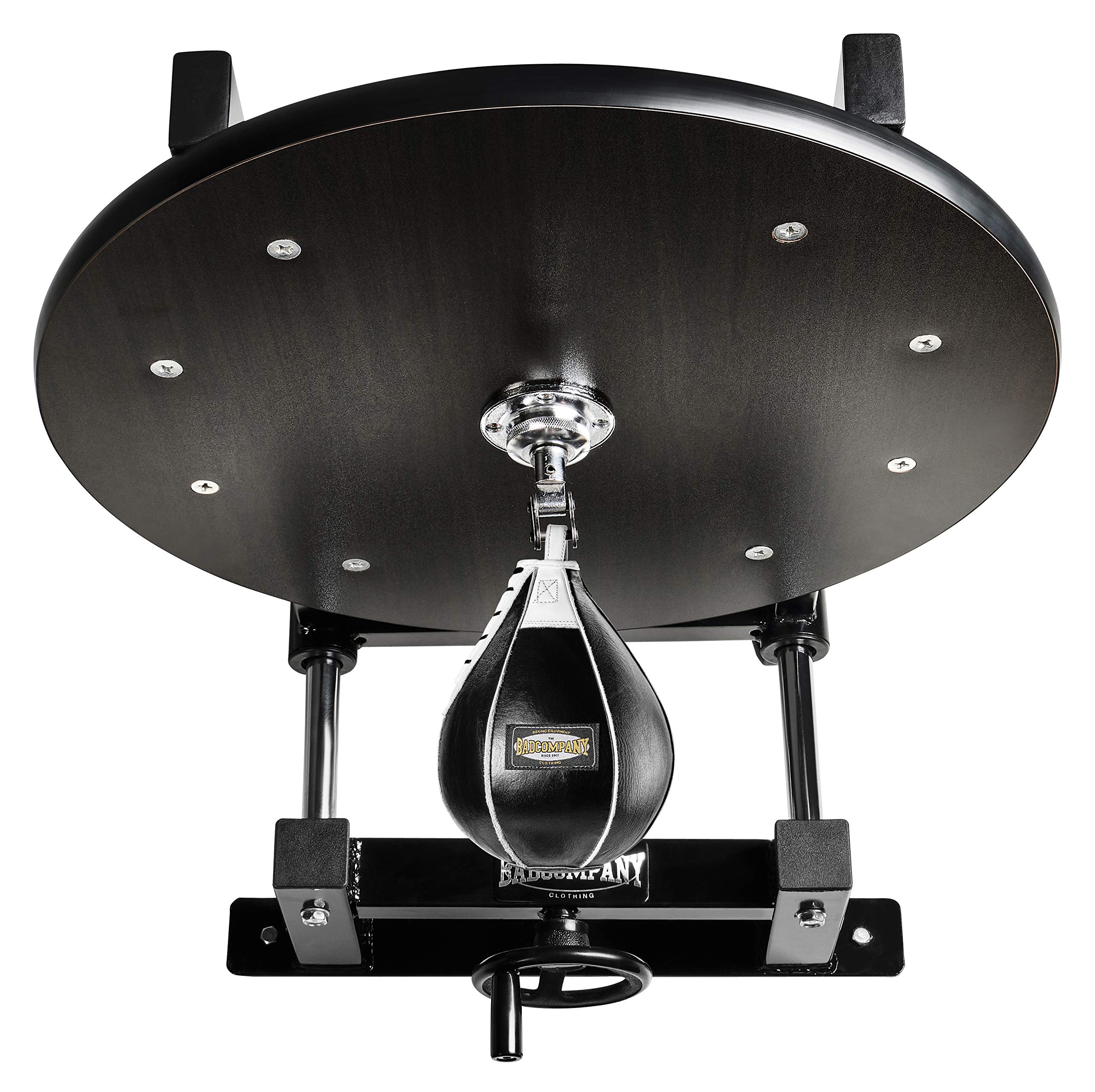 Deluxe – Plataforma Incluye Deriva Rodamiento Negro y Piel Pera Medium Negro/Caja o para la Pared Montaje BCA de BCA-38