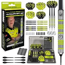 Winmau Michael Van Gerwen MvG Gift Set - 50 Piece Dart Set, 4 Shafts and 4 Flight Set with Accessories