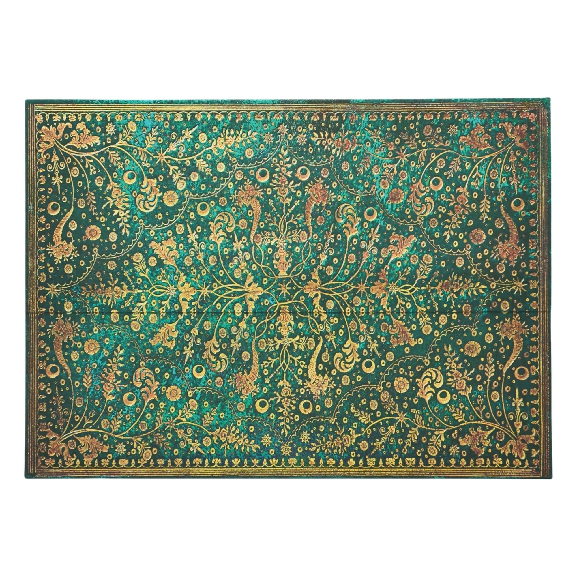 Porte-documents Paperblanks Fleur d’Émeraude : chemise pour vos réunions