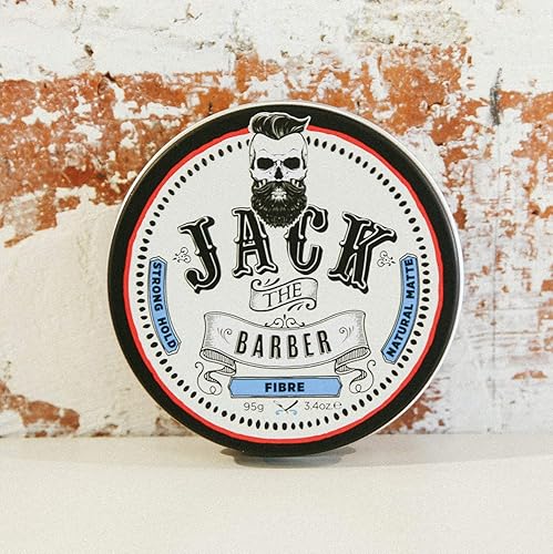 Miniatura 3 de JACK THE BARBER Fibra fijación fuerte, acabado mate natural, engrosador de cabello más grueso al instante y cobertura para cabello fino o fino para