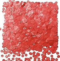 Vista 9 de Confeti de mesa de corazón burdeos – Confeti metálico en forma de corazón de papel de aluminio para el día de San Valentín, confeti de Mylar