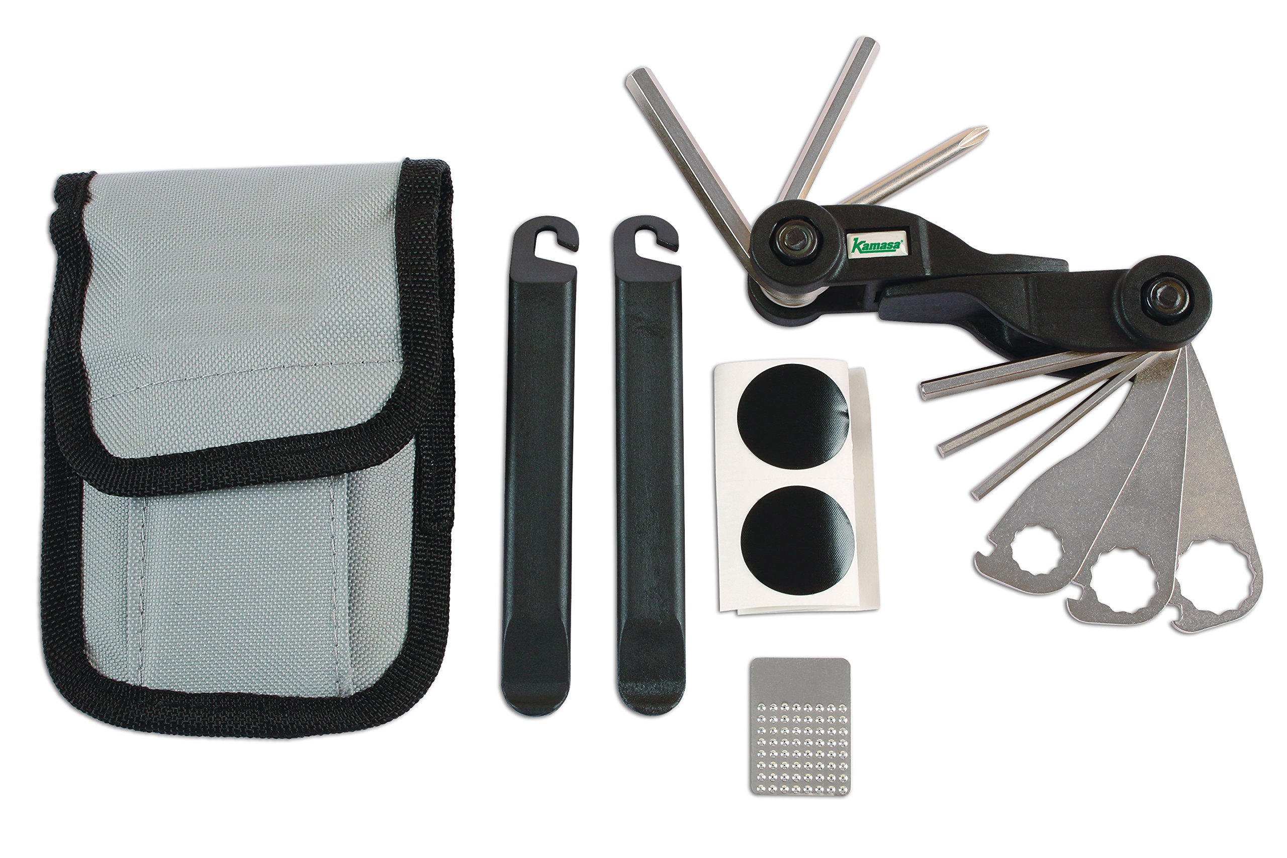 Kamasa Bicycle / Bike / Cycling Repair Tool Kit with 27 Tools and Storage Pouch
