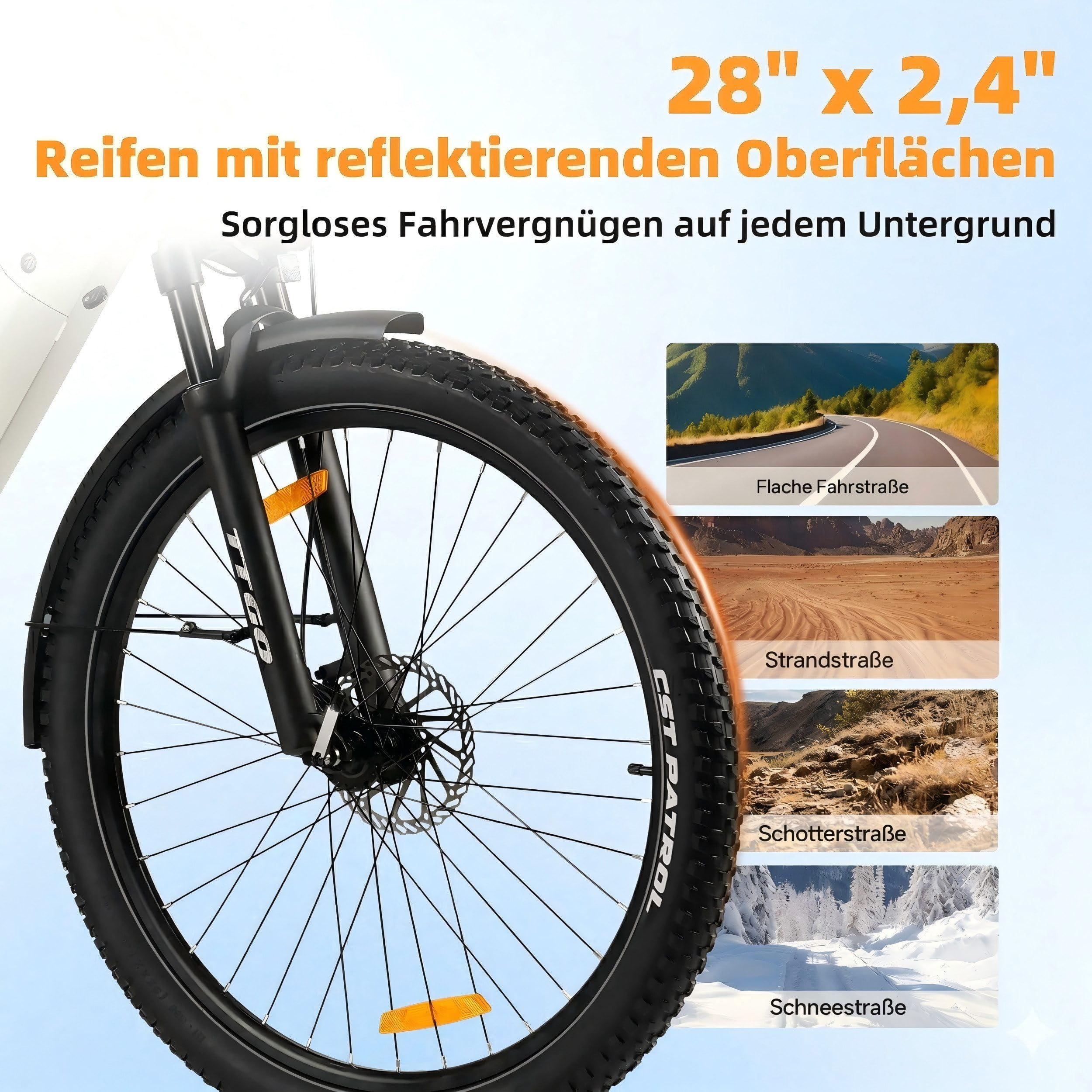 ttgo E Bike Z3 Vélo électrique 27,5" en alliage d'aluminium avec moteur arrière 250 W 70 NM Batterie 48 V 15 Ah 7 vitesses jusqu'à 120 km Écran LCD Vélo électrique pour homme et femme