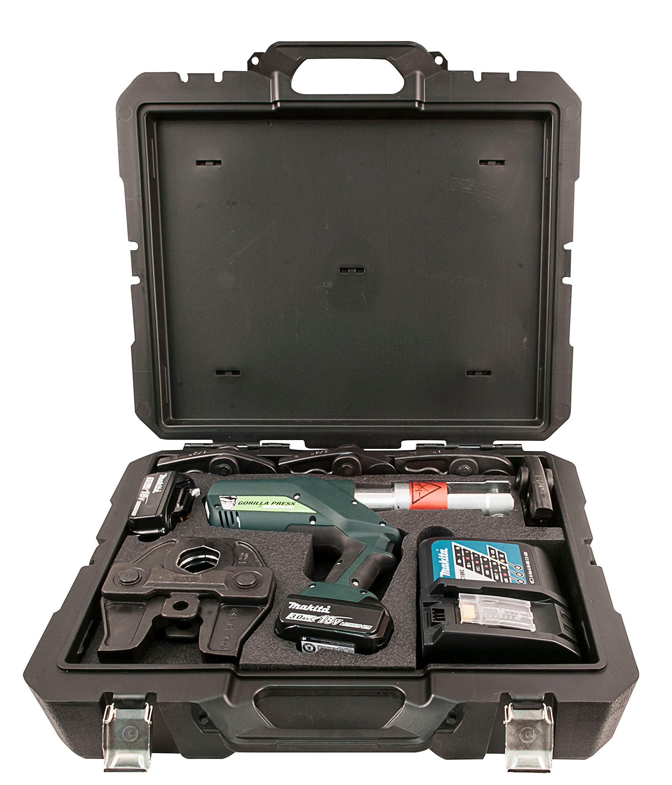 Greenlee PSTLP-KIT001 Gorilla Pistol Grip PressTool Kit with Jaws