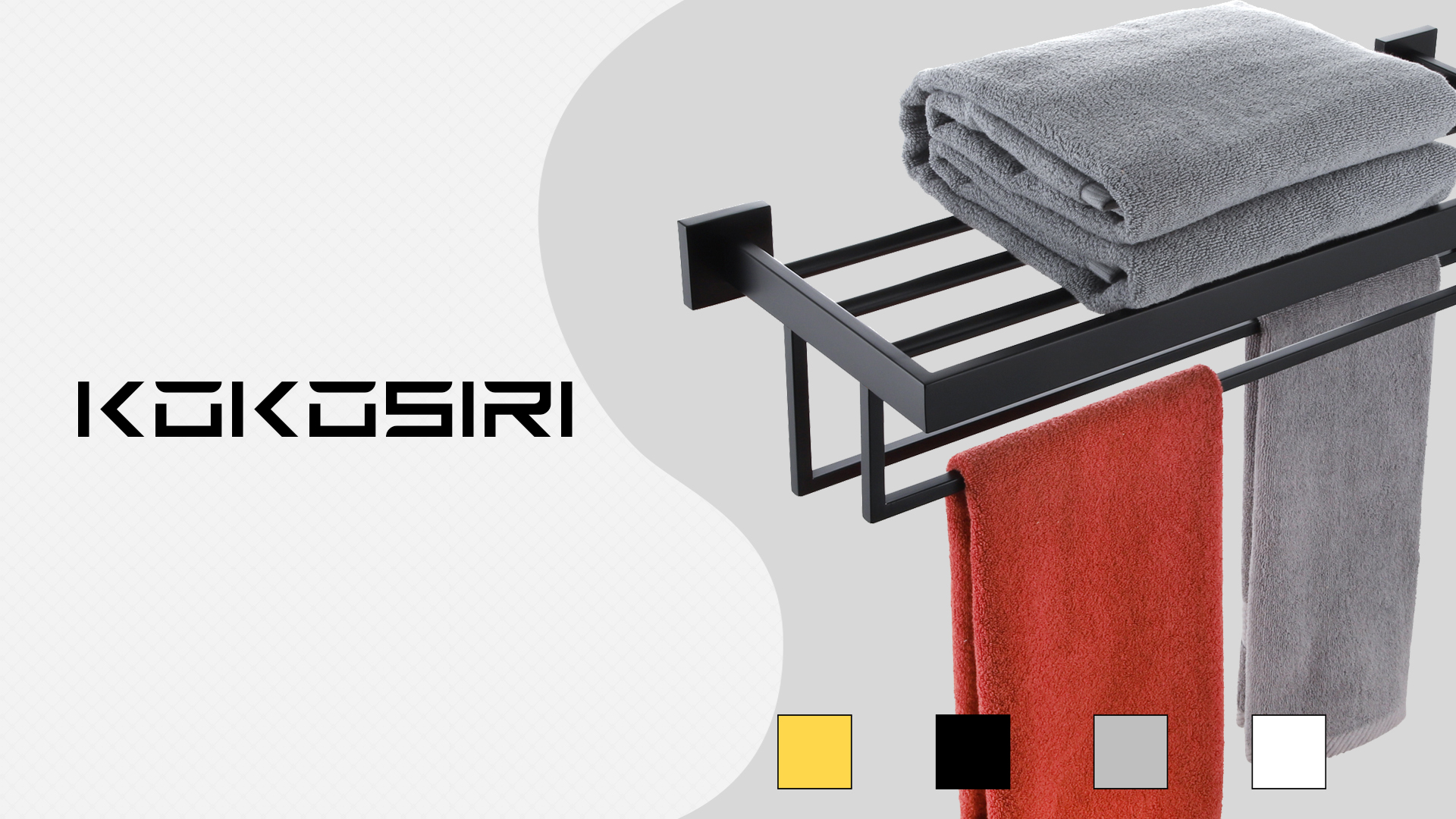 Watch 4 Colors Towel Rack on Amazon Live