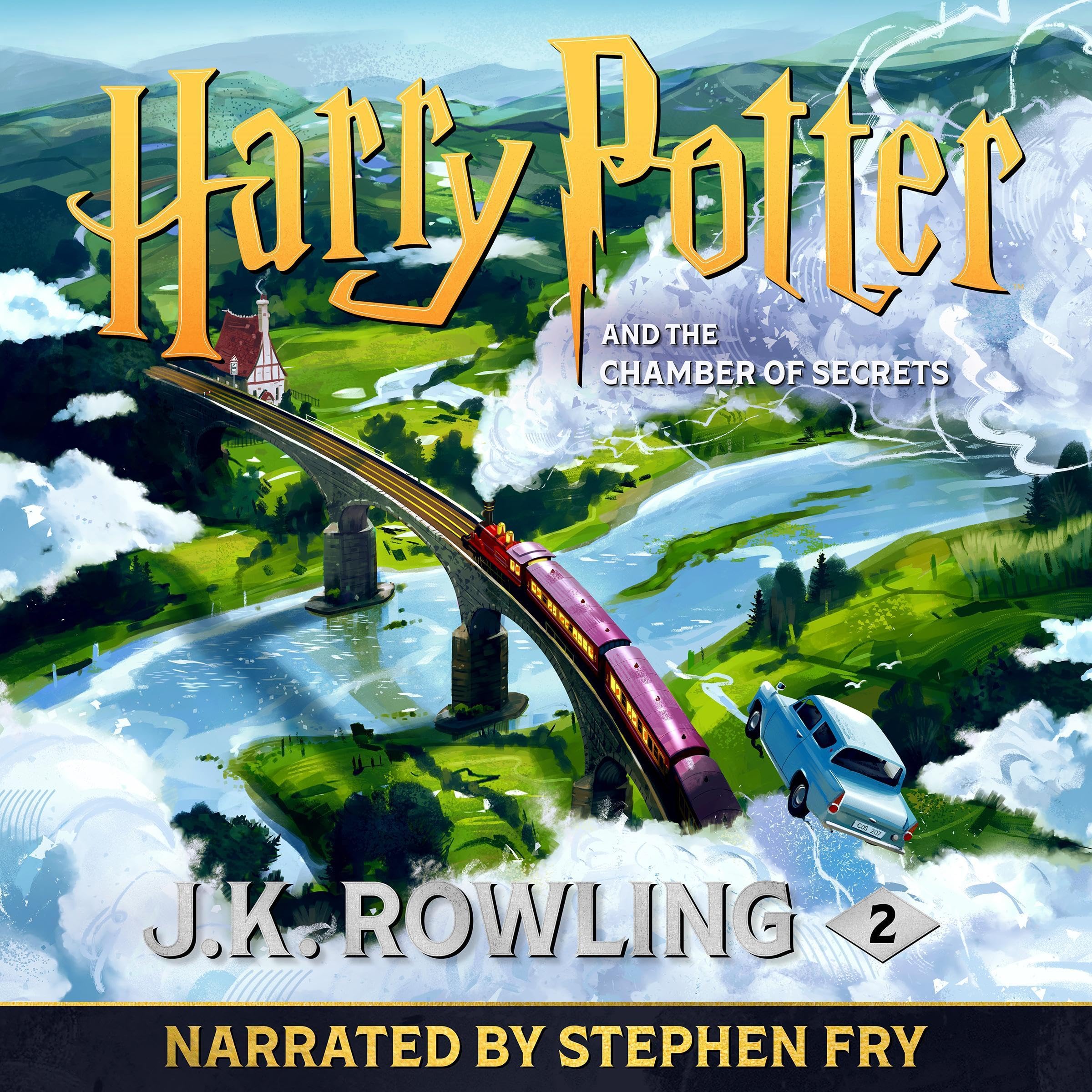 Cover art for Harry Potter and the Chamber of Secrets (Narrated by Stephen Fry)