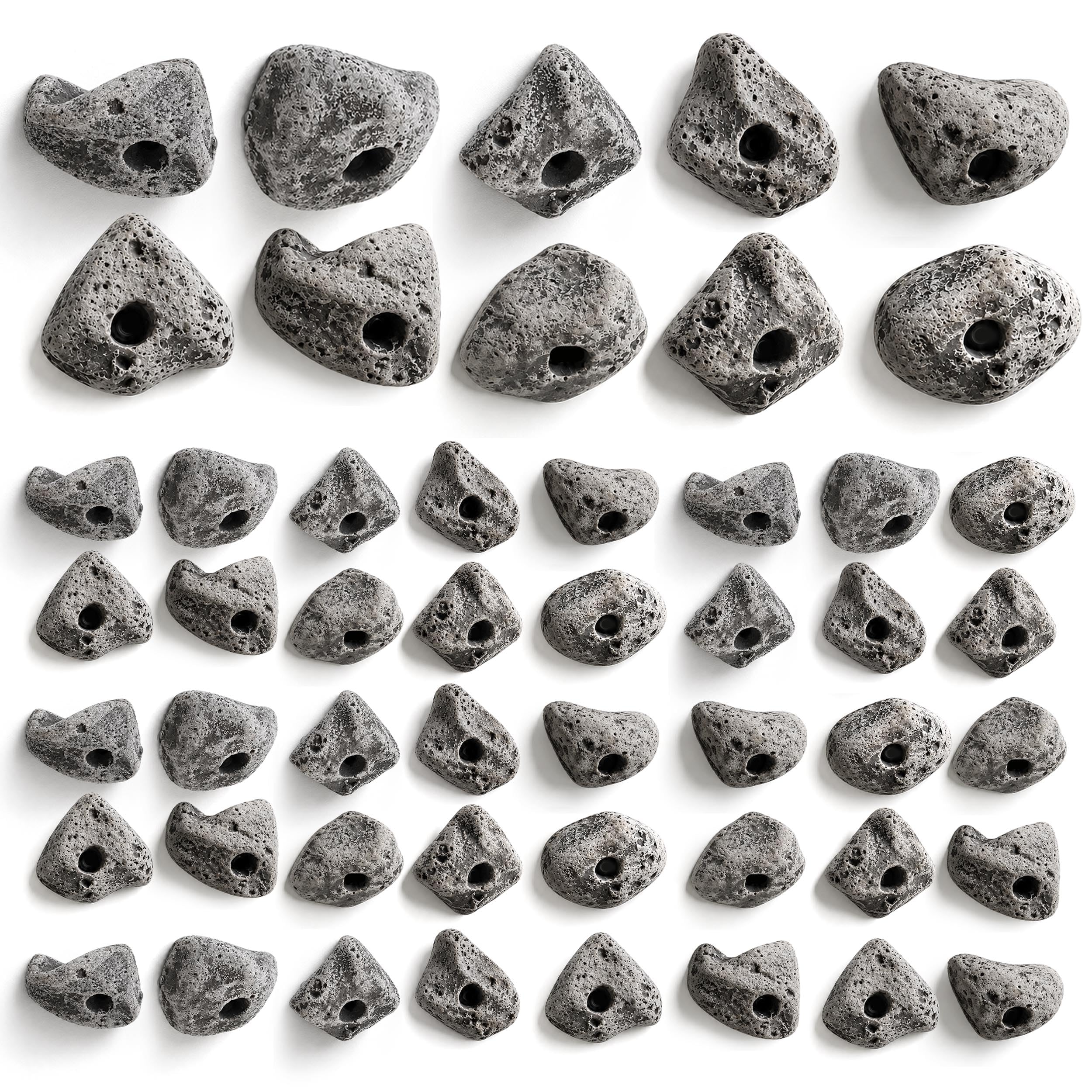 50 PCS Rock Climbing Holds for Rock Climbing Wall Made in USA