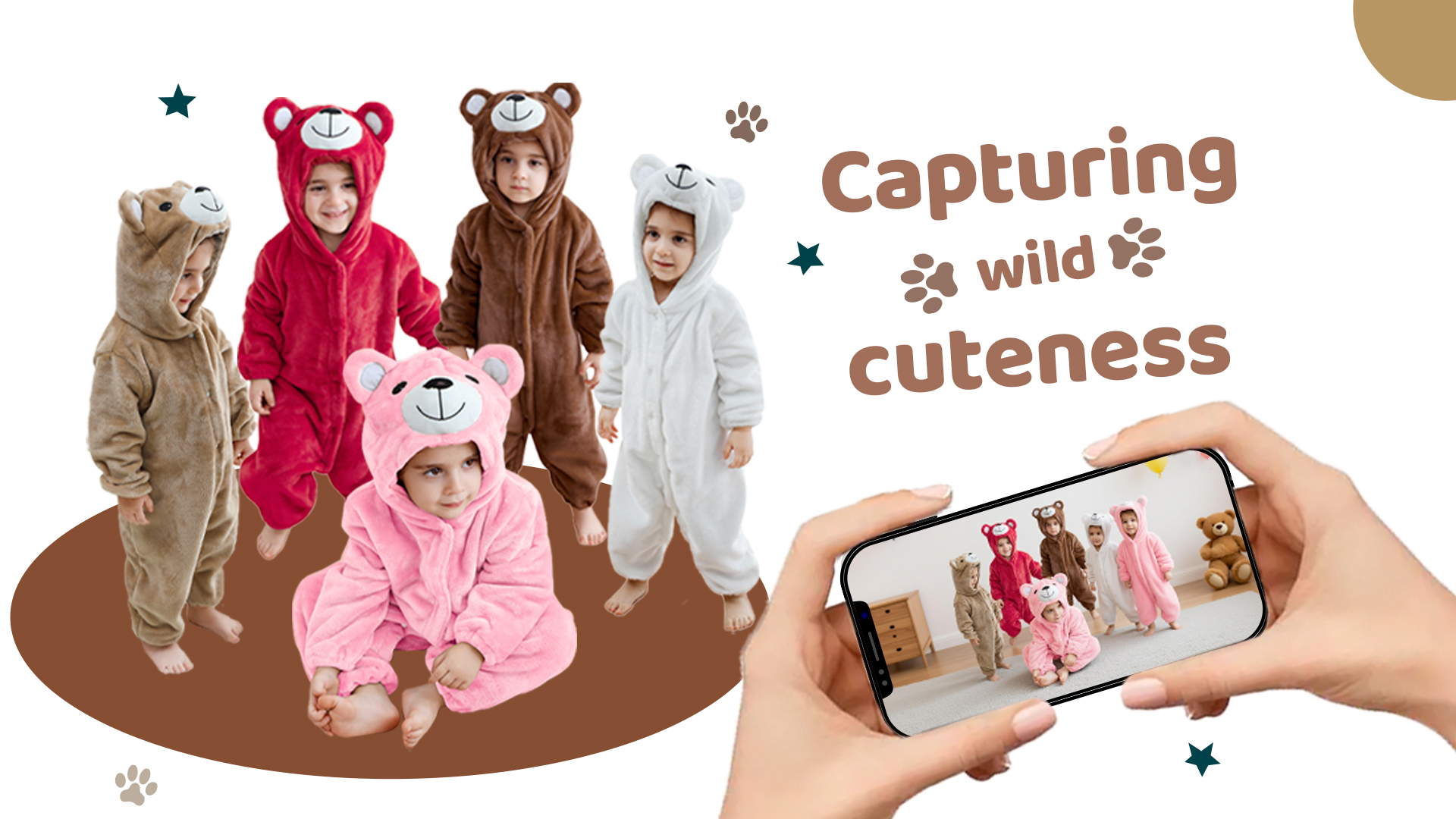 Disfraz Unisex Baby Bear con Capucha 2-36 Meses miniatura 7