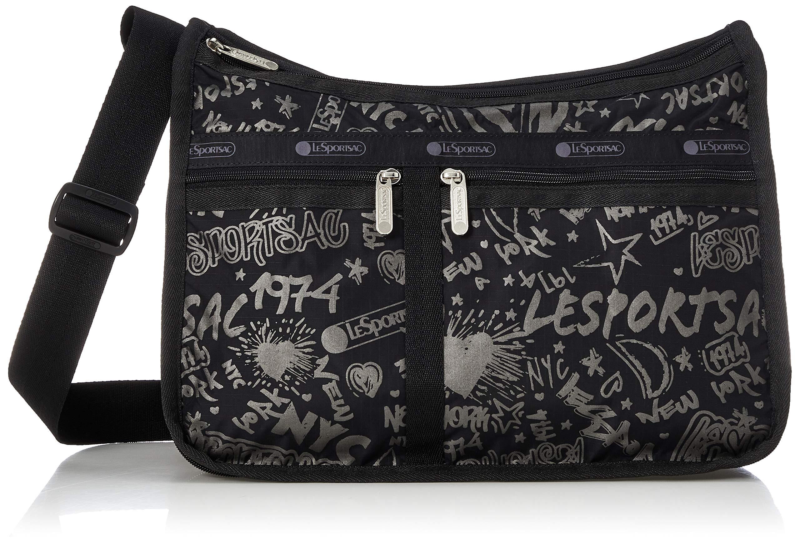 Buy LeSportsac City Script Deluxe Everyday Crossbody Bag + Cosmetic Bag
