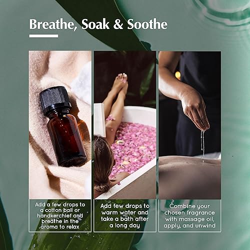 Miniatura 5 de AROMAFUME Aceite esencial de árbol de té, aceites esenciales 100% naturales, de grado terapéutico, aceite de aromaterapia puro y curativo para