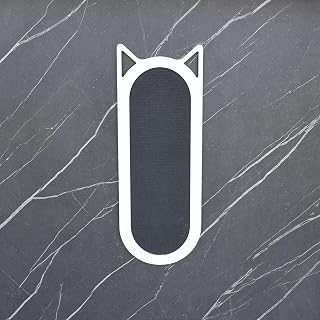 Arranhador Gato Piso e Parede Frajola R Médio - Branco/Cinza