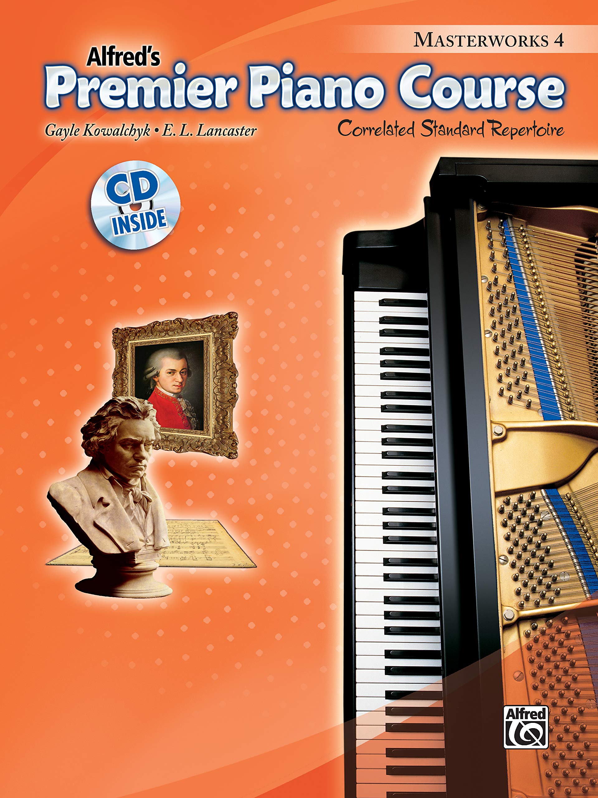 PPC Masterworks 4 (with CD): Masterworks Book 4 (Alfred's Premier Piano Course)