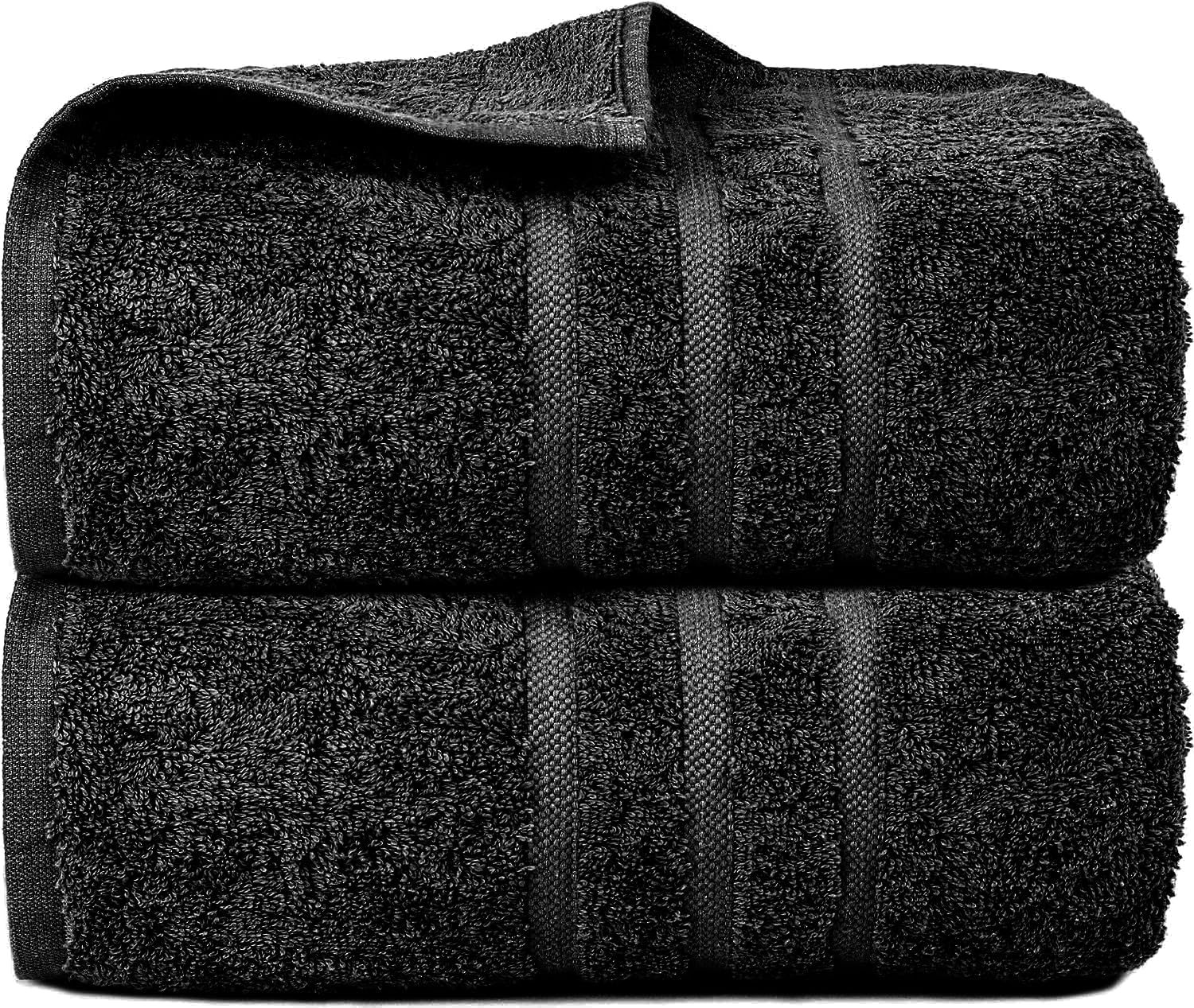 Diamond Tex 2X Super Jumbo Bath Sheets (100x200cm) Extra Large Bath Towels 100% Egyptian Combed ...