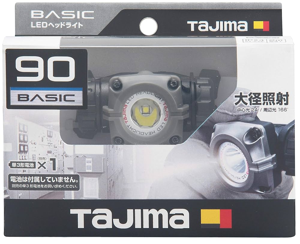 Amazon | タジマ(Tajima) LEDヘッドライト M091D 明るさ最大90