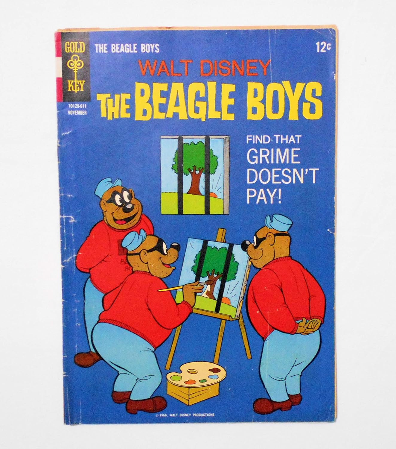 Amazon Co Jp ビーグルボーイズ Walt Disney The Beagle Boys Find That Grime Doesn T Pay 4 中古アメコミ Gold Key 1966年 ディズニー ホビー