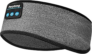 Perytong Bluetooth Sleep Headphones Headband with HD Speakers - Noise Cancelling, for Side Sleepers, Workout, Jogging, Yoga
