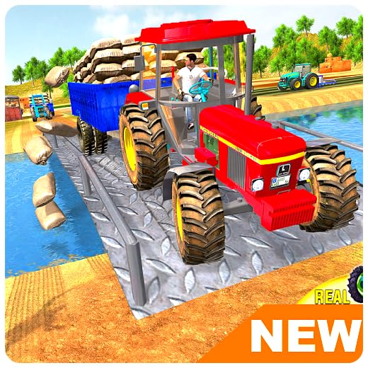 Real farming - Muscle tractor driving similator game