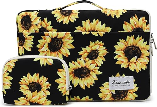 Miniatura 14 de Bolsa de hombro para laptop de 15-15.6 pulgadas, para MacBook Pro 16, HP Lenovo Dell 14 pulgadas impermeable bolsa de mensajero funda (verde