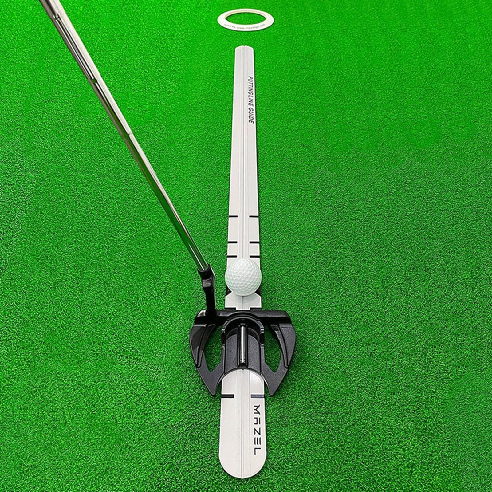 Regla de Putting de Golf - Riel de Alineación para Putters, Ayuda para