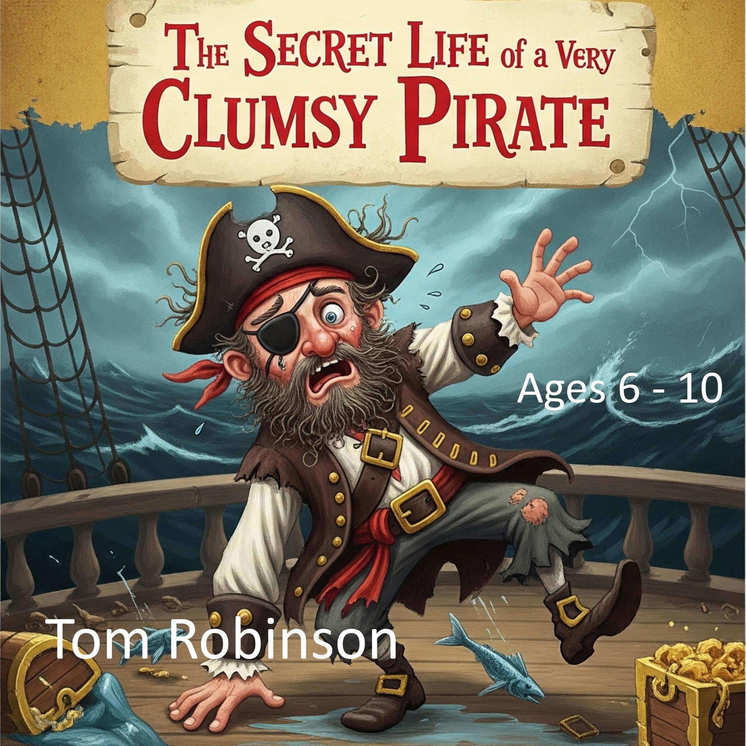 Cover art for The Secret Life of a Very Clumsy Pirate