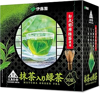 伊藤園 三角茶寮 抹茶入り緑茶 ティーバッグ 50袋