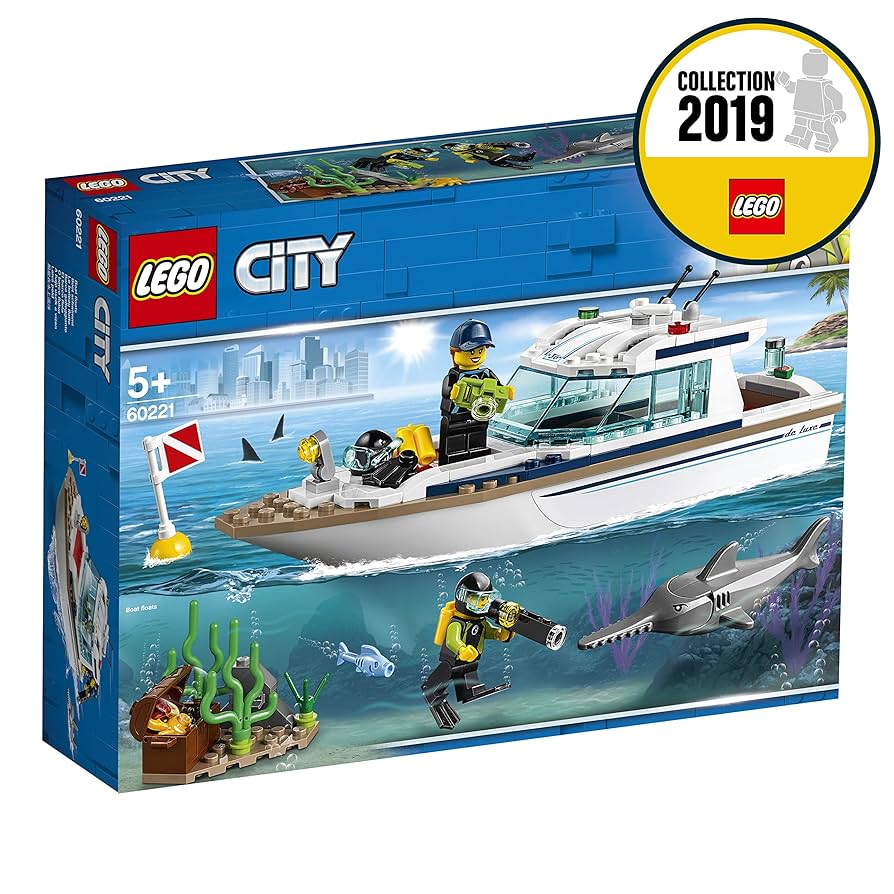 ちーさま専用ページ LEGO City Great Vehicles Diving Yacht 60221 Build & Review