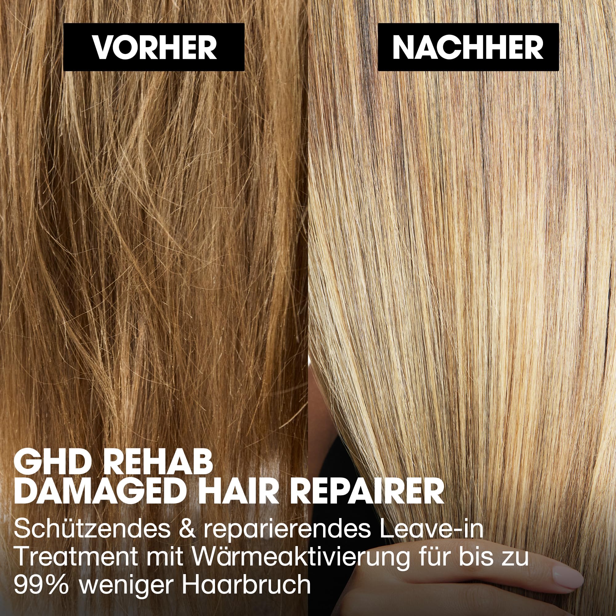 ghd rehab damaged hair repairer: Leave-In Conditioner für geschädigtes Haar – Ansicht 2