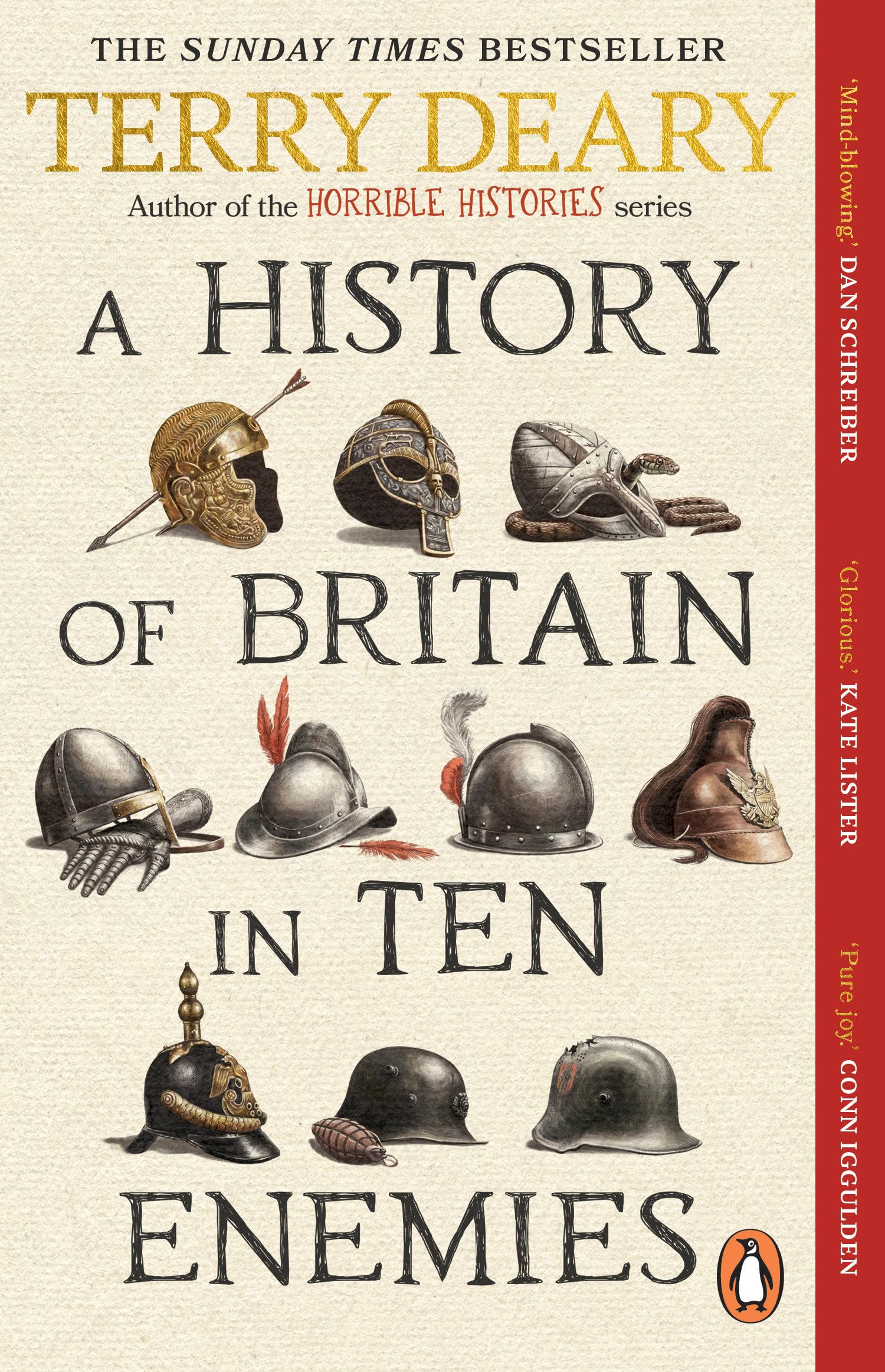 A History of Britain in Ten Enemies by Terry Deary PAPERBACK 9781804994979