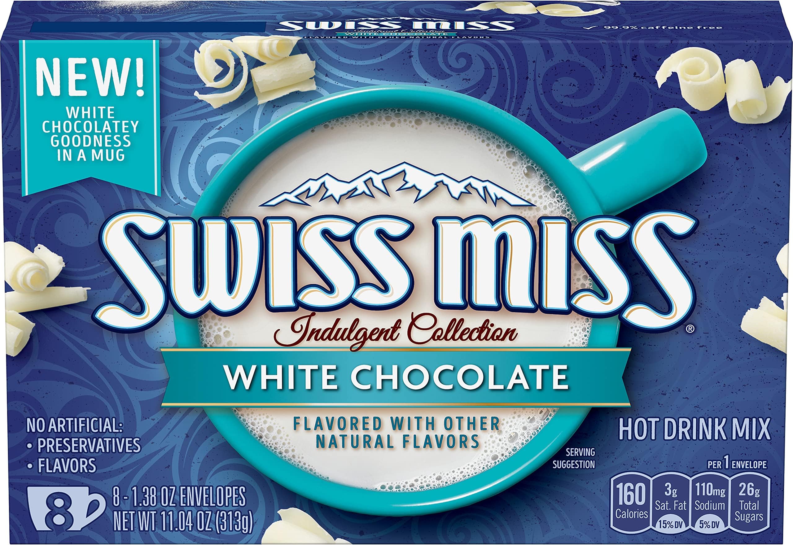 Swiss Miss White Chocolate Flavoured Hot Drink Mix, 313g