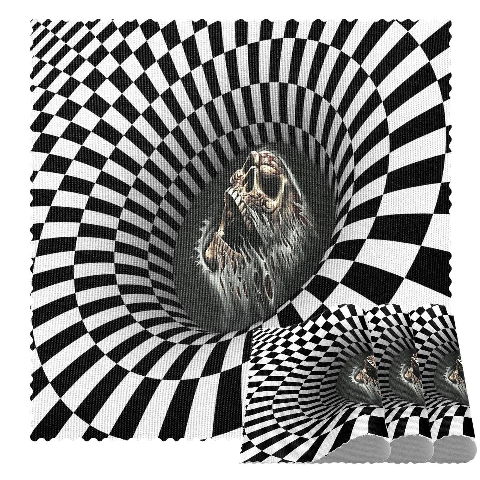 Set de table Grunge Skull évite les rayures et protège de la chaleur vos tables de salle à manger