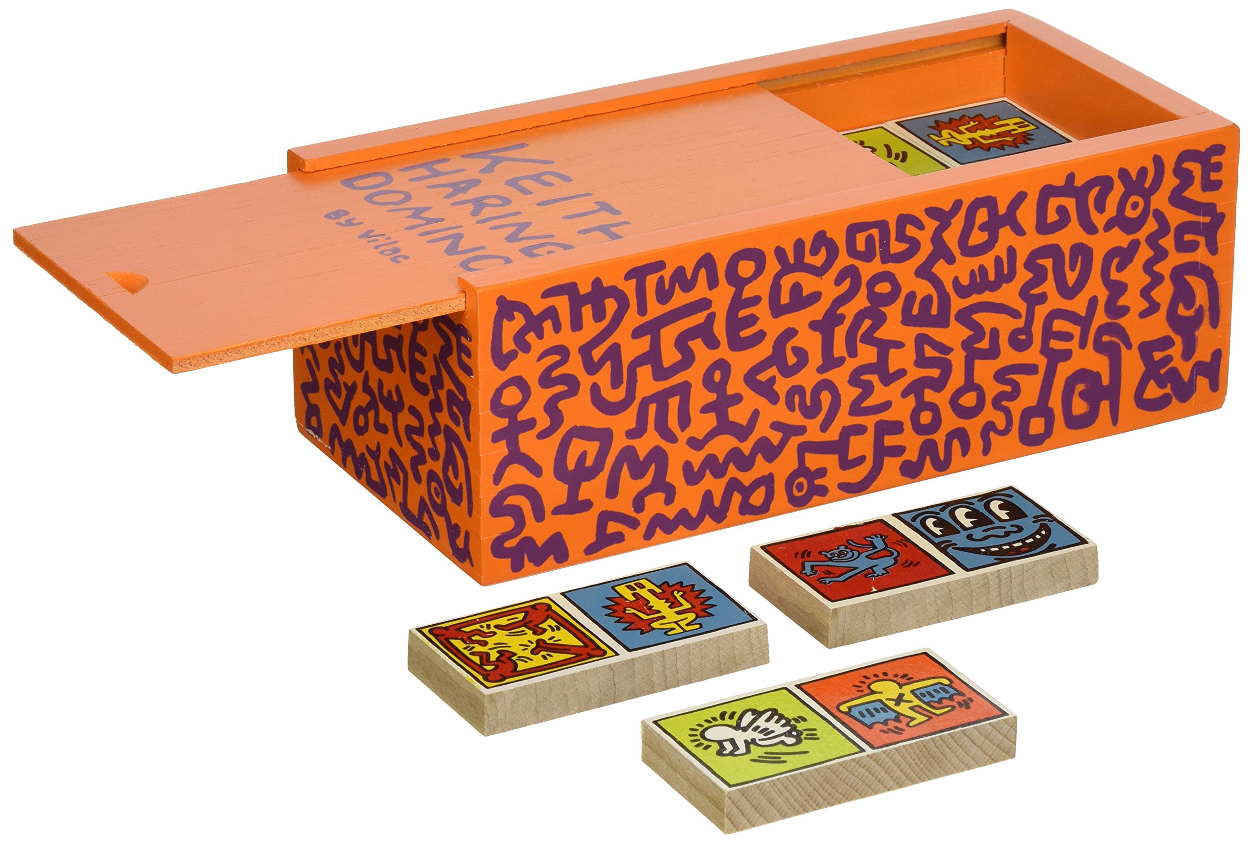 Amazon.co.jp: VILAC ドミノ[Keith Haring] : おもちゃ