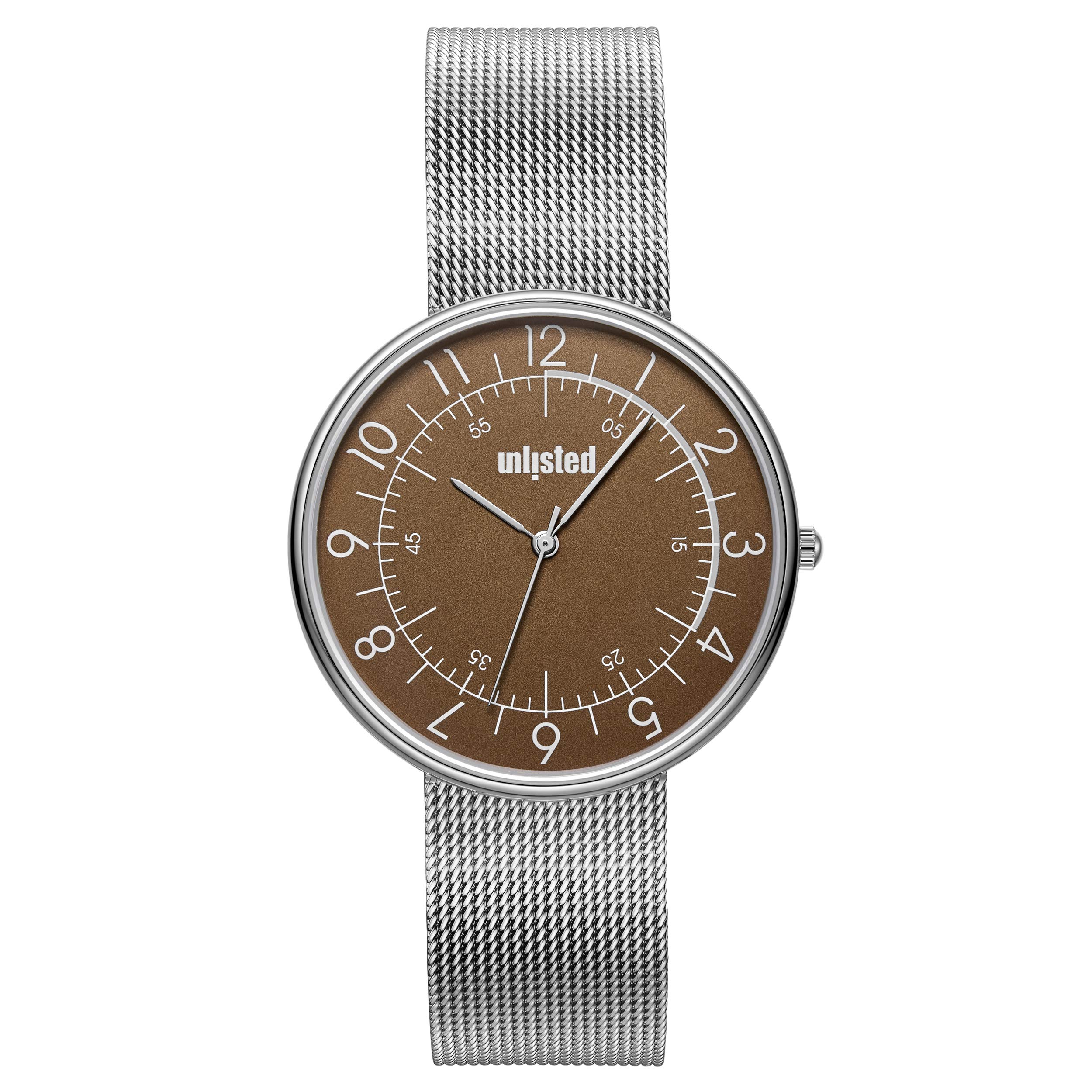 Unlisted by Kenneth Cole Autumn-Winter 20 Analog Brown Dial Mens Watch-UL51158001 (B0862G4G7K) Amazon Price History, Amazon Price Tracker