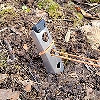 Vista 6 de Paleta ultraligera para mochileros, 0.48 oz (13.5g) Negro