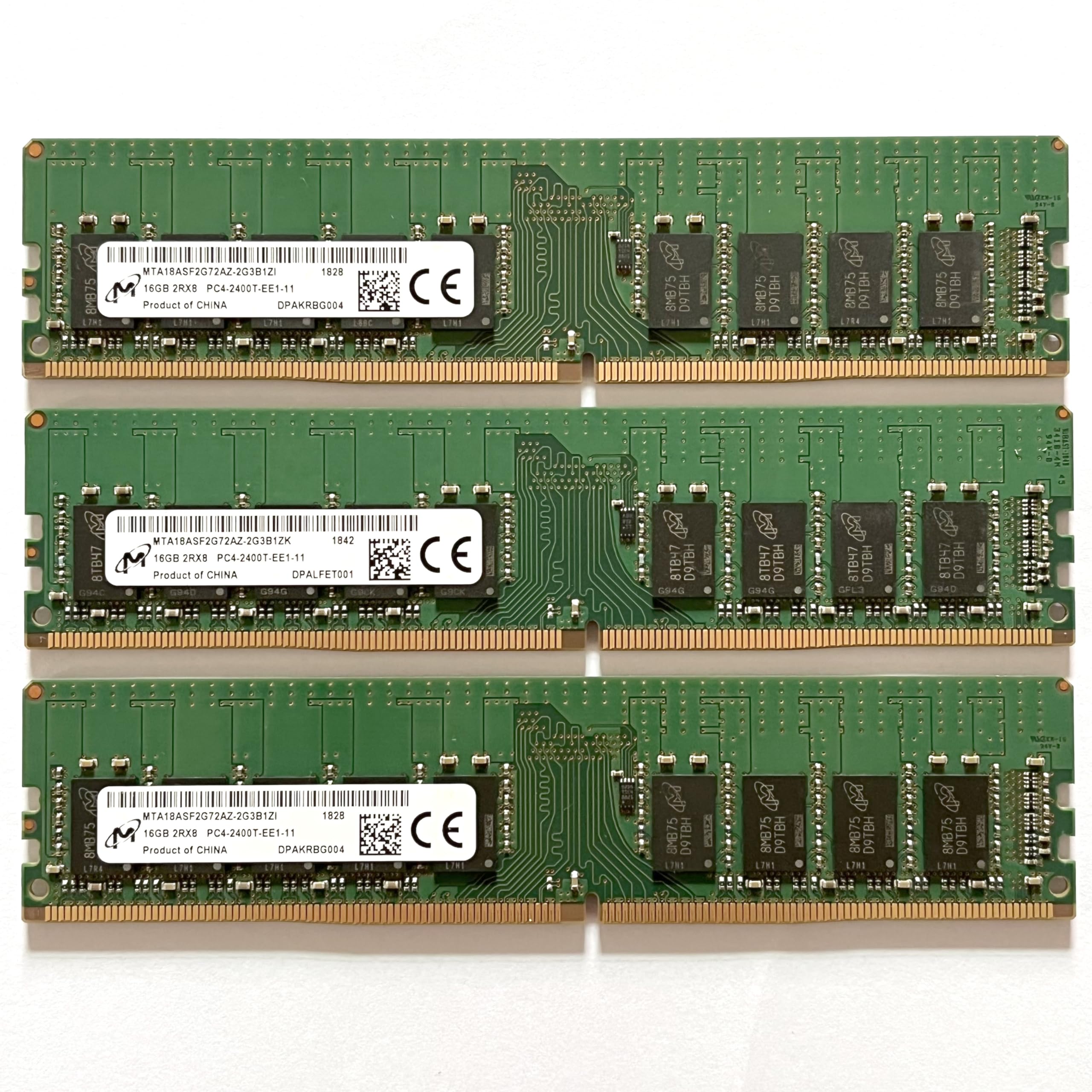DDR4 16GB 2400MHz ECC UDIMM RAM 16GB 2RX8 PC4-2400T-EE1-11 Desktop