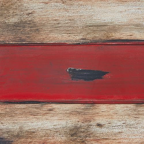 Miniatura 9 de Deco 79 Escultura de pared de metal con bandera estadounidense para el hogar, decoración de pared para interiores y exteriores, arte de pared 38 x 2