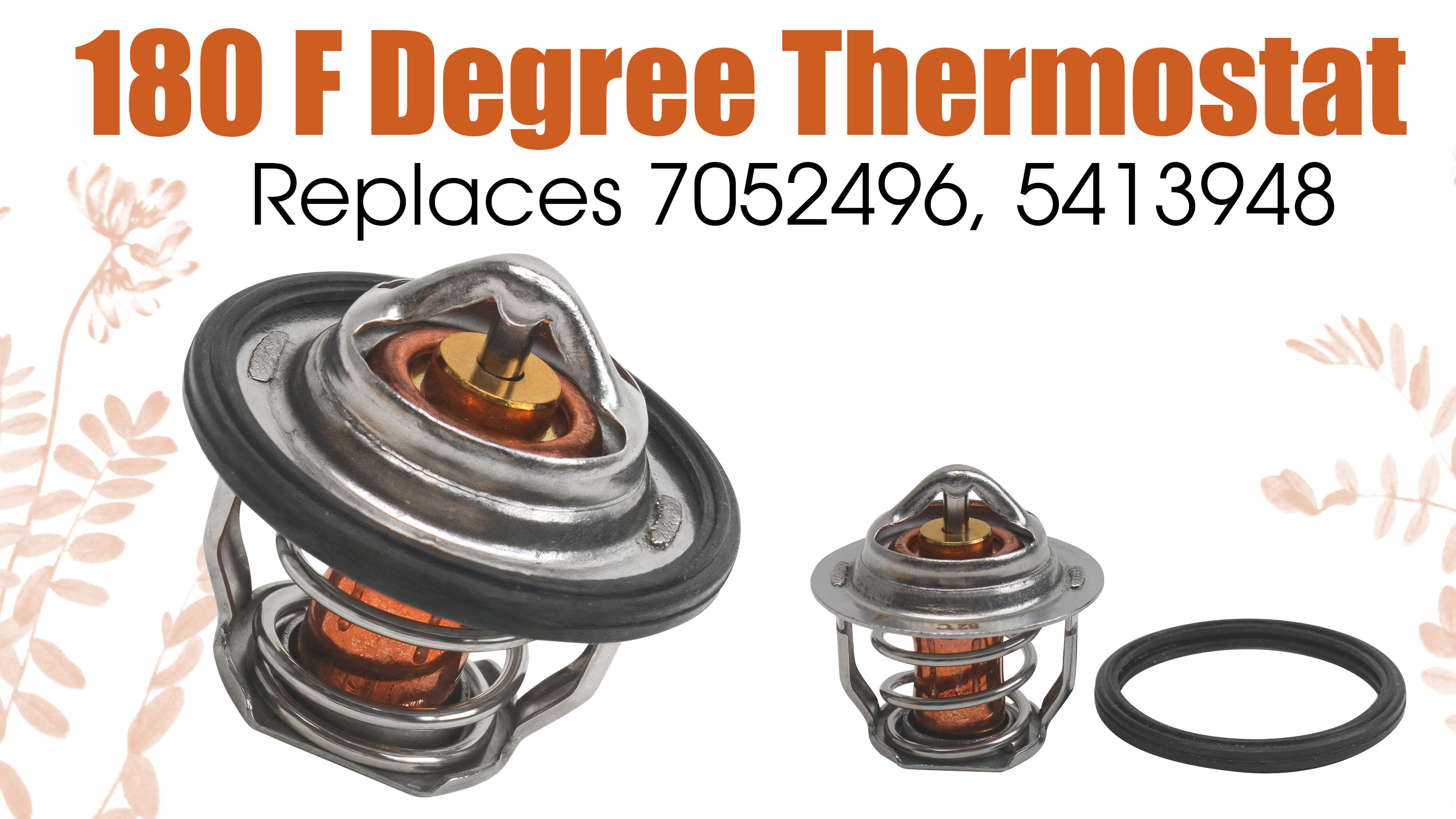 Amazon.com: Thermostat 7052496 5413948 with Seal, 180 F Degree