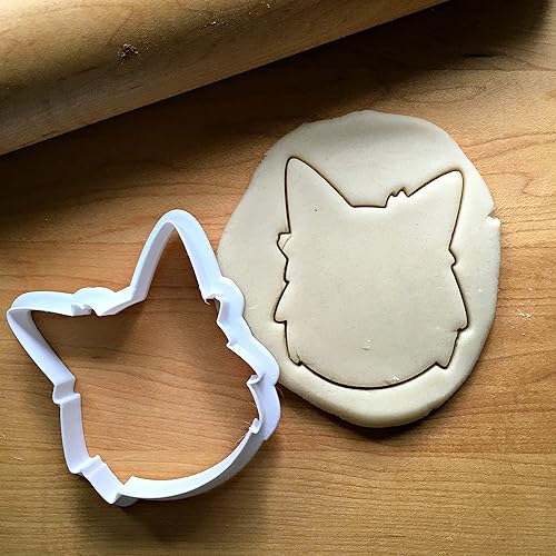 Miniatura 2 de Sweet Prints Inc Border Collie Dog (outline) Cookie Cutter - Dishwasher Safe (3")