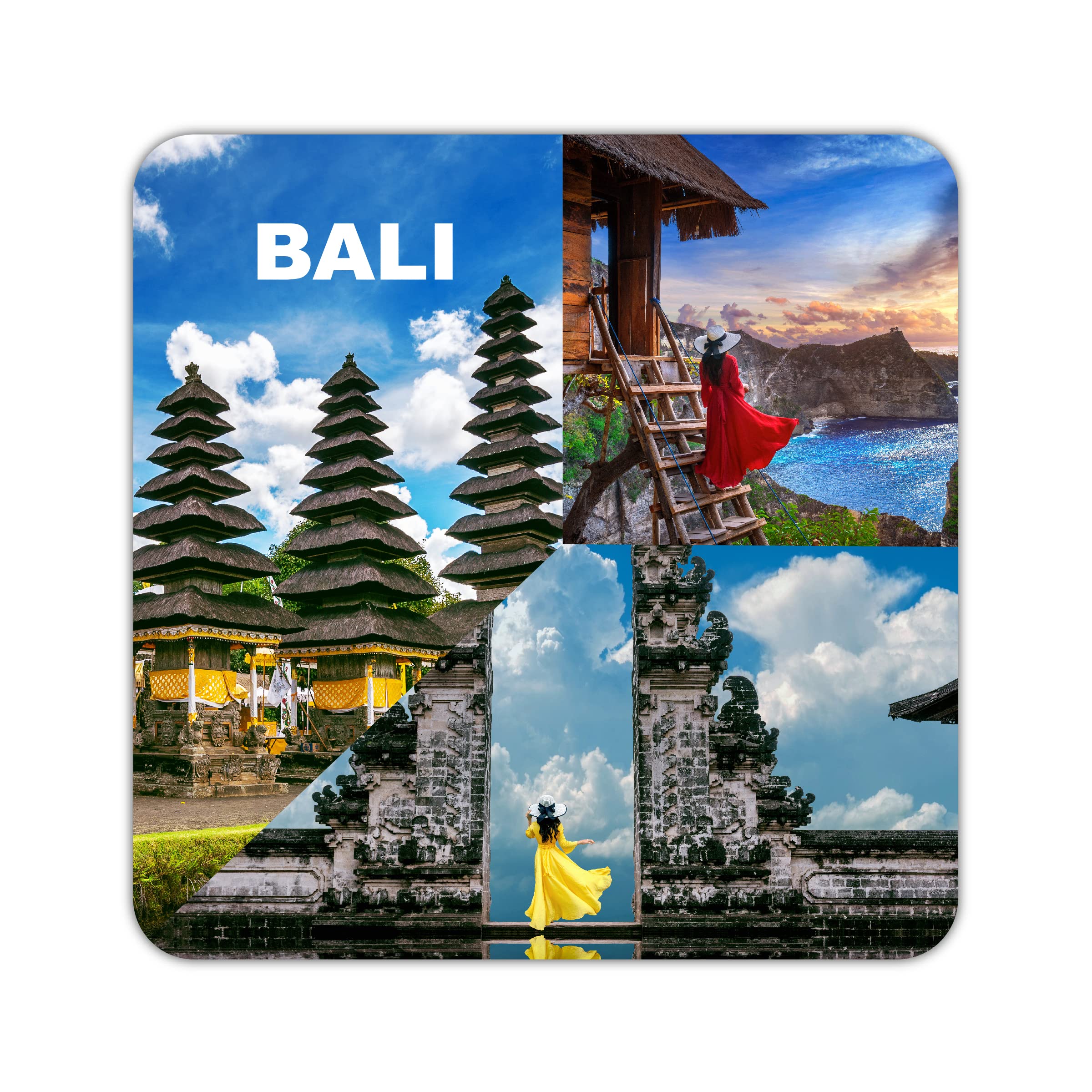 Bali Fridge Magnets for Home Kitchen Souvenir/Gift/Fridge Refrigerator/Stylish Decoration Printed Multicolor Wooden Fridge Magnet (3.5 x 3.5 Inch) Pack of 1 (B0BNNQXCGW) Amazon Price History, Amazon Price Tracker