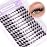 Mavphnee Lash Clusters Cat Eye Cluster Eyelash Extensions 144 Pcs Fox Eye Lashes Left & Right Individual Lashes Wispy DIY Lash Extension Natural Cluster Lashes Pack