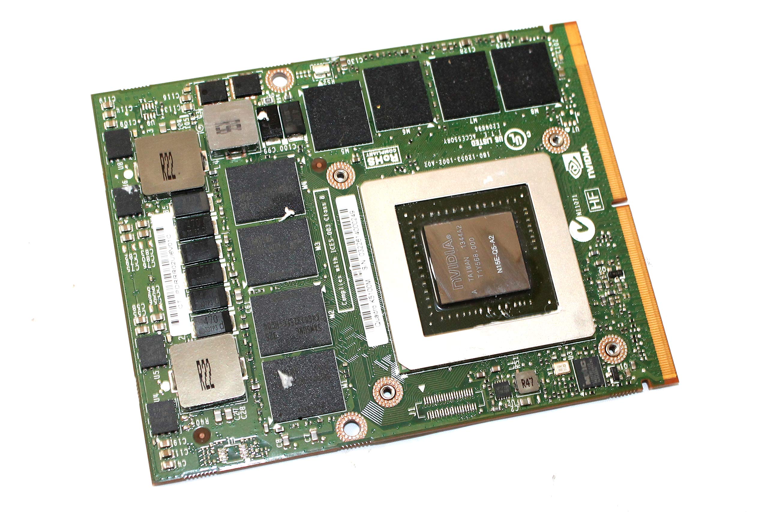 728555-001 HP Genuine Quadro K5100M 8GB GDDR5 Video Card