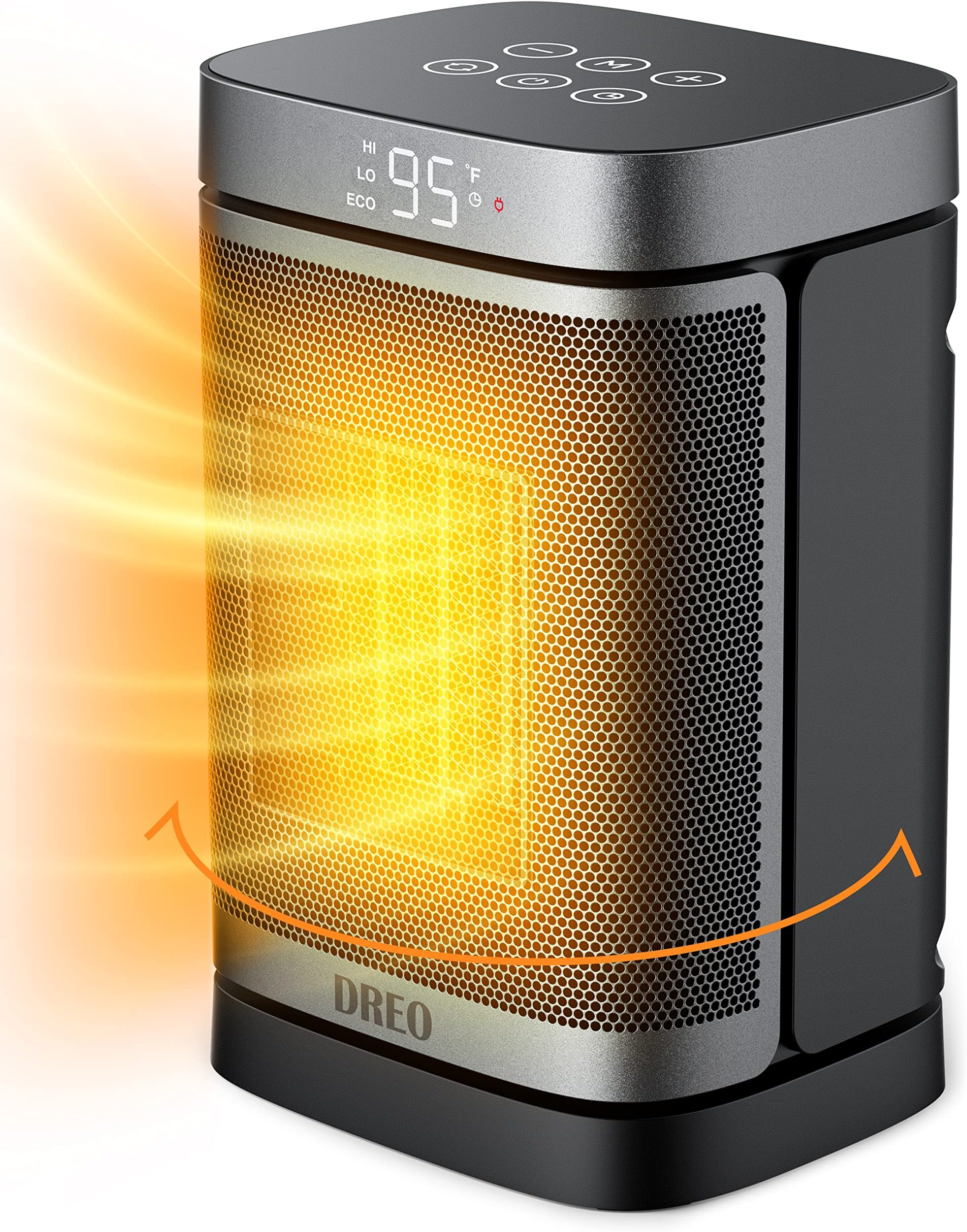 GiveBest Programmable Space Heater, 350W Wall Outlet