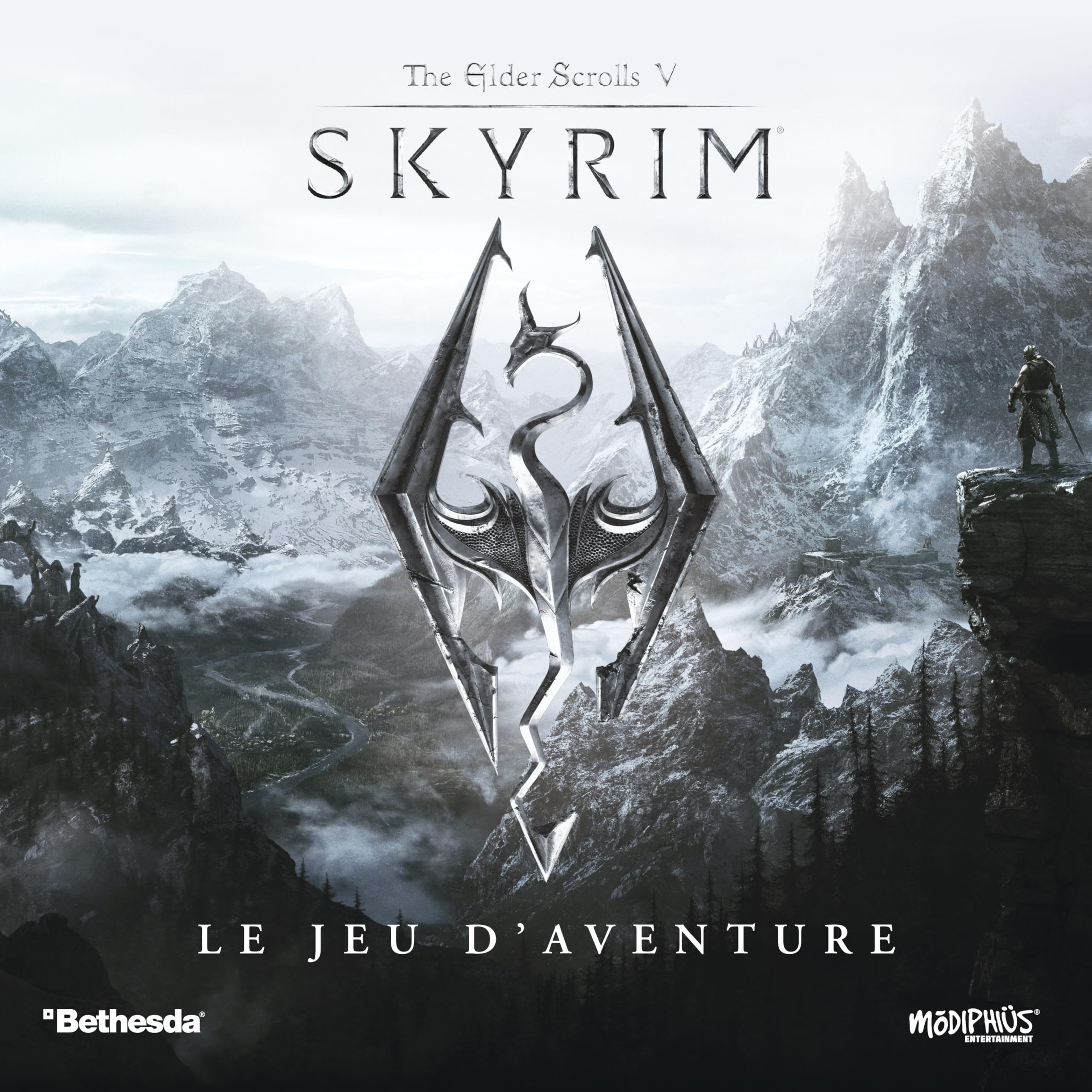 Asmodee - Modiphius Entertainment - The Elder Scroll V: Skyrim - Gra przygodowa - Gry planszowe - Gra planszowa - Gra kooperacyjna od 14 lat - 1-4 graczy - 60 min