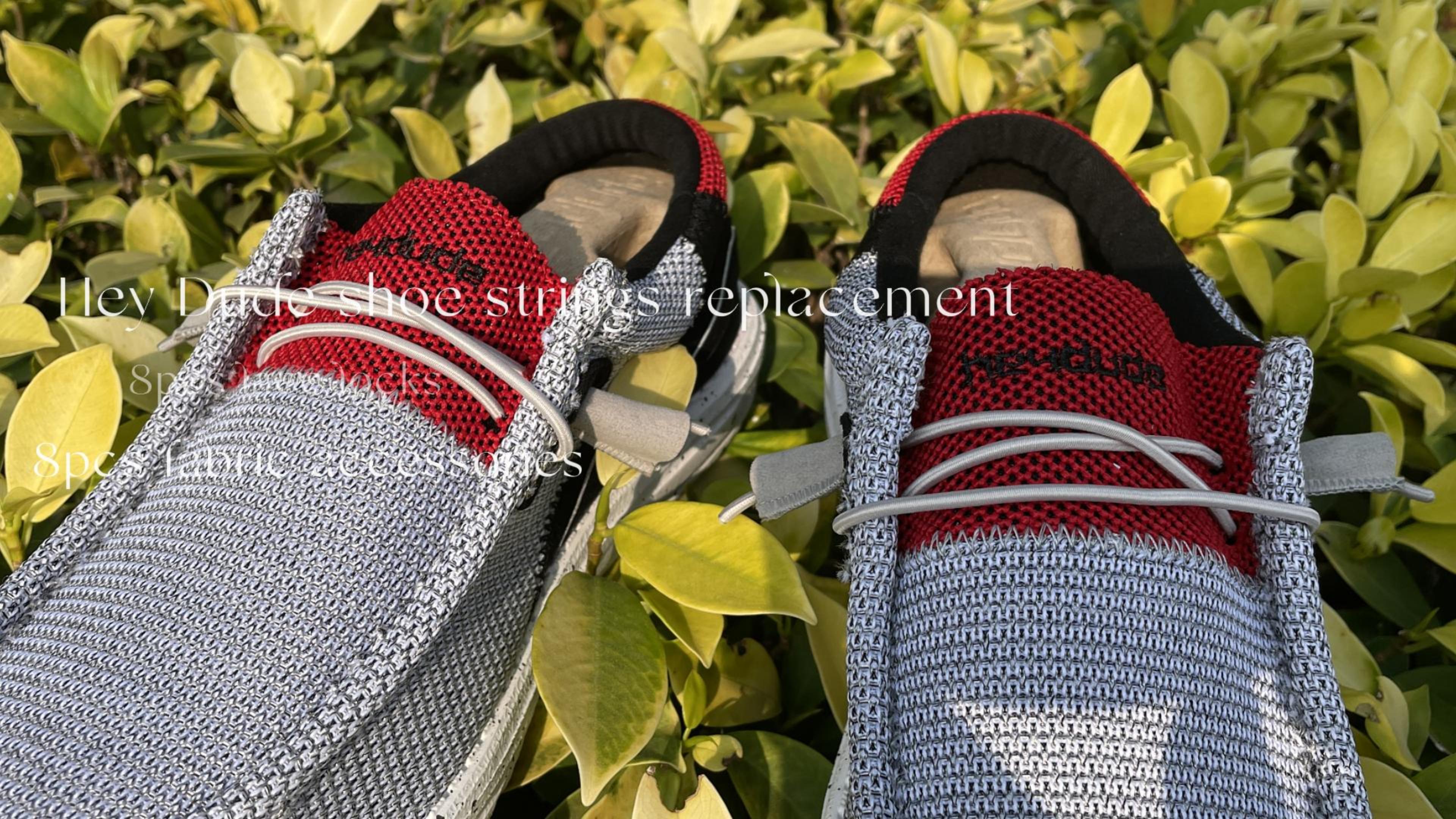 Amazon.com: JZXFYSJYW Replacement Elastic Shoeslaces for Hey Dude