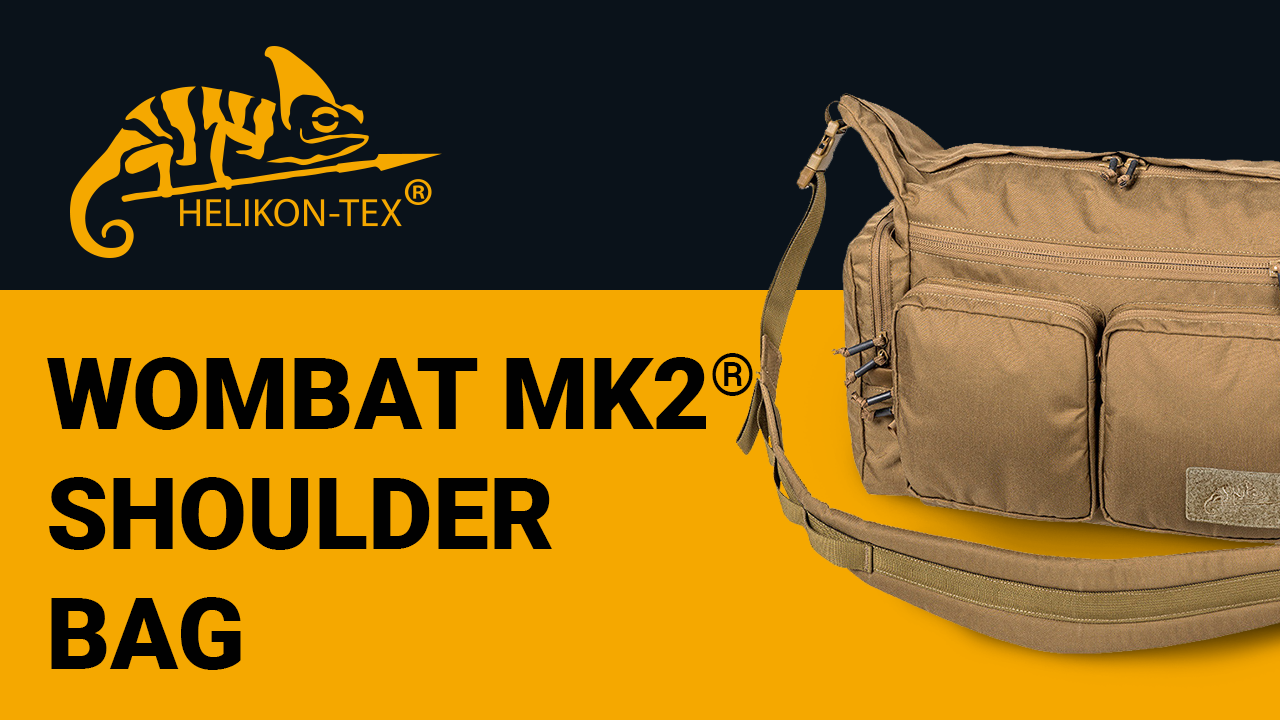Amazon.com : Helikon-Tex Urban Line, Wombat Mk2 Melange Black/Grey