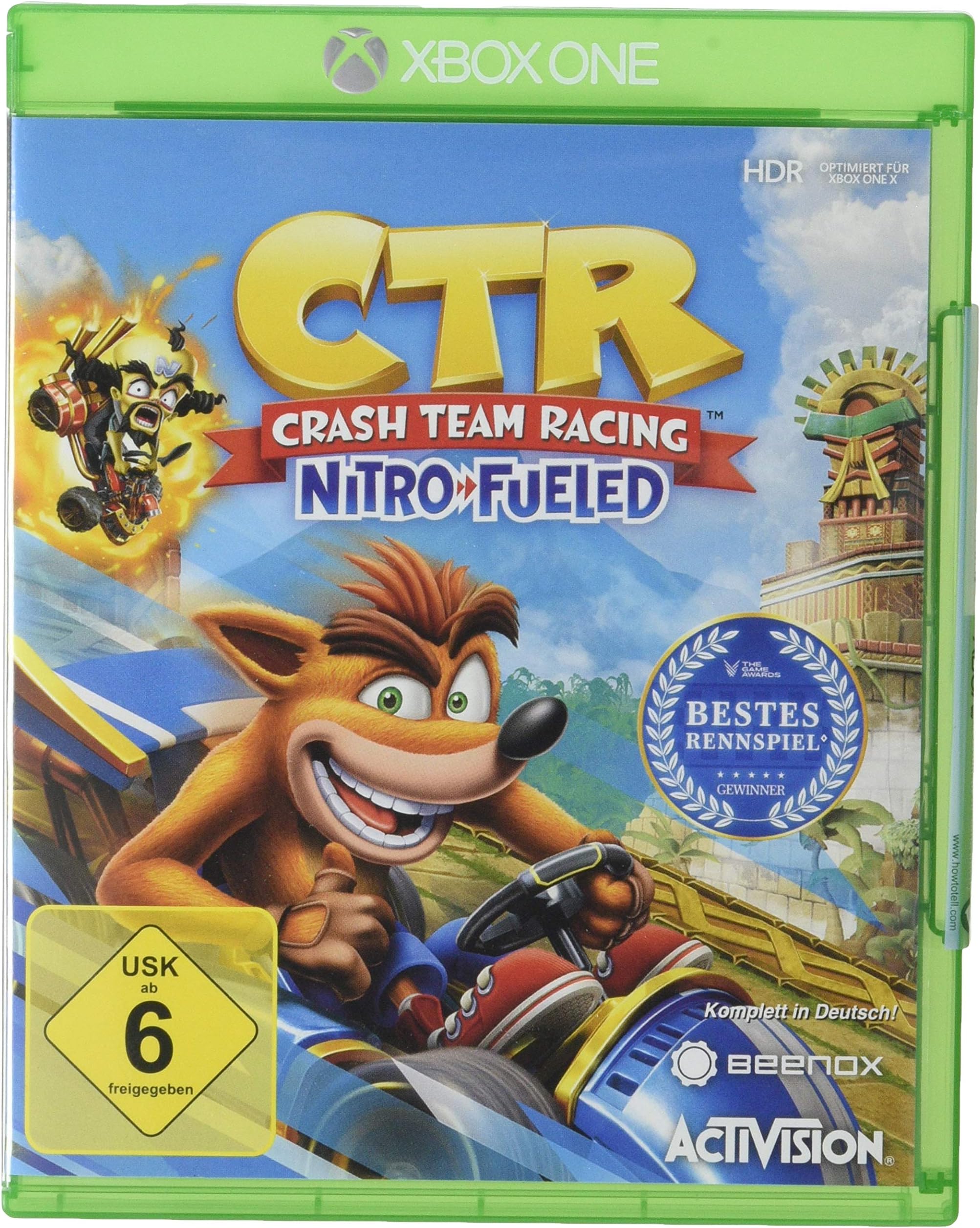 Crash Team Racing Nitro-Fueled - [Xbox One][German Version]