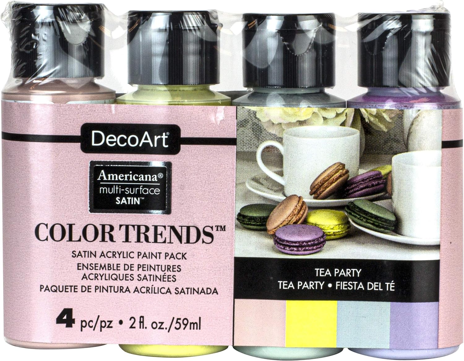 Deco Art Americana MultiSurface Satin Color Trends Value