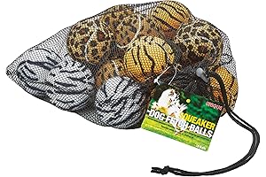 Unique Sports Dog Fetch 18 Animal Print Squeaky Balls