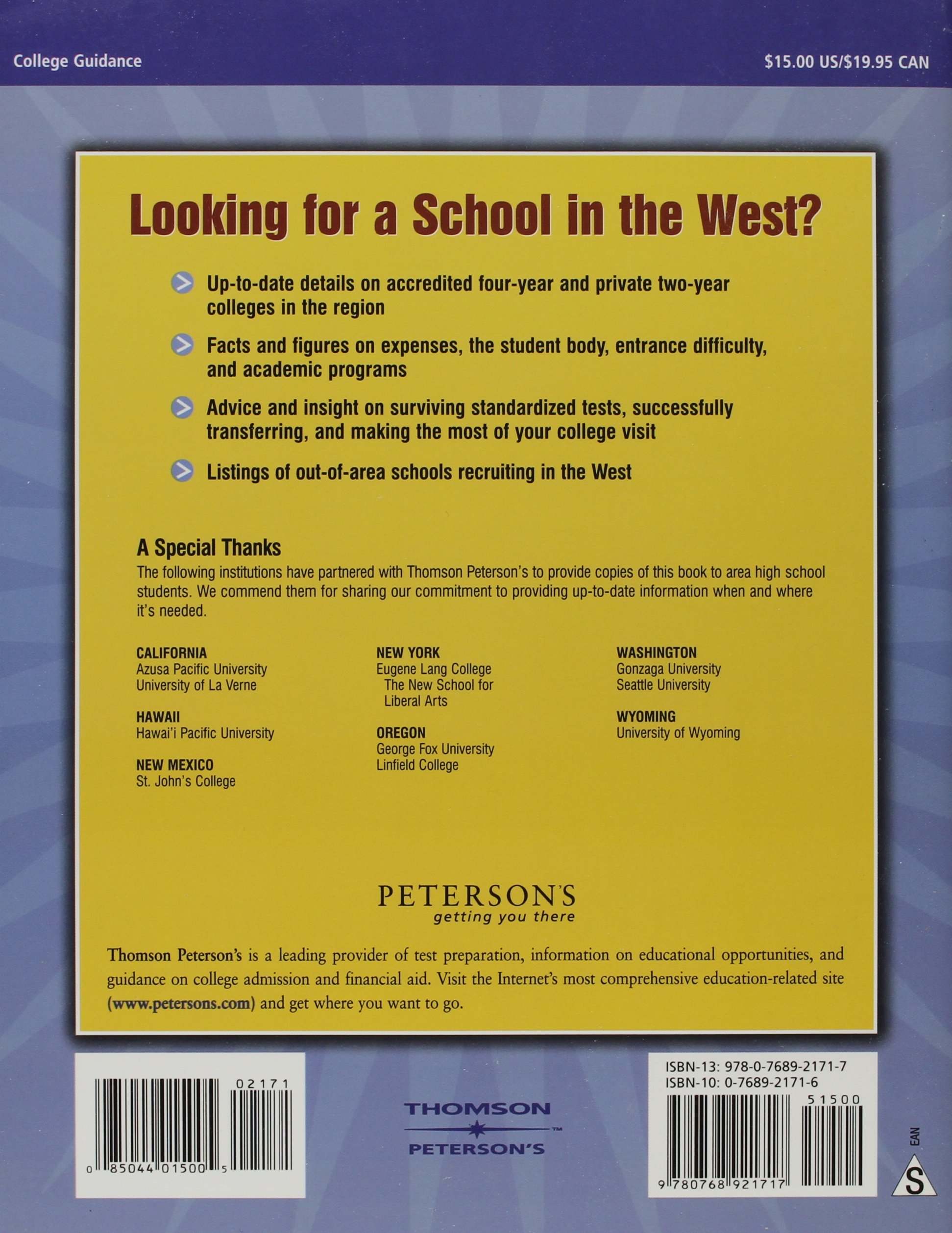 Regional College Guide Set 2007